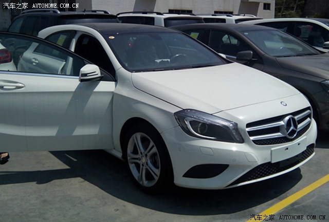 【图】终于出手了,a200白色内黑,非常给力!_奔驰a级论坛_汽车之家论坛
