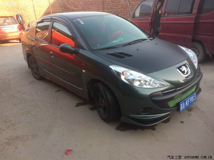 标致207三厢首吃螃蟹尝鲜改装