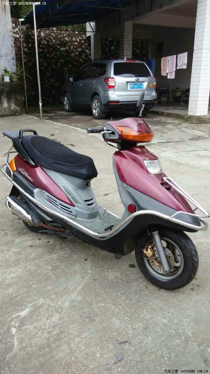 雅马哈凌鹰125yz修理后出手