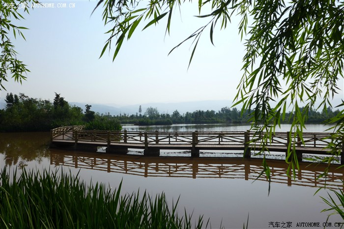 西昌烟雨鹭洲湿地公园图片