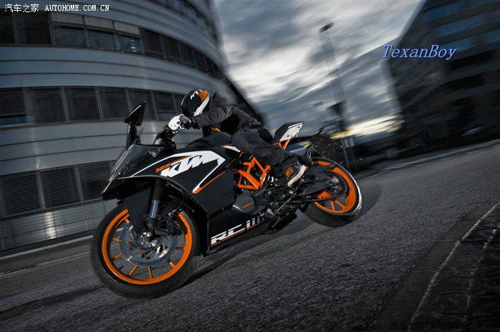 秀车2014款ktmrc125入门轻跑