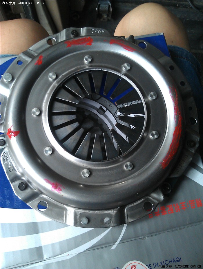 帮我的老货车换离合器