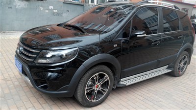 哈尔滨景逸x5车友群 改装疝气大灯和冰蓝 为了车标而来!