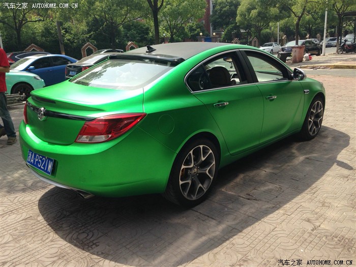 萧山首台亚光冰绿君威横空出世