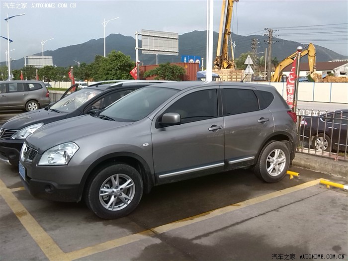 翡丽灰逍客提车作业