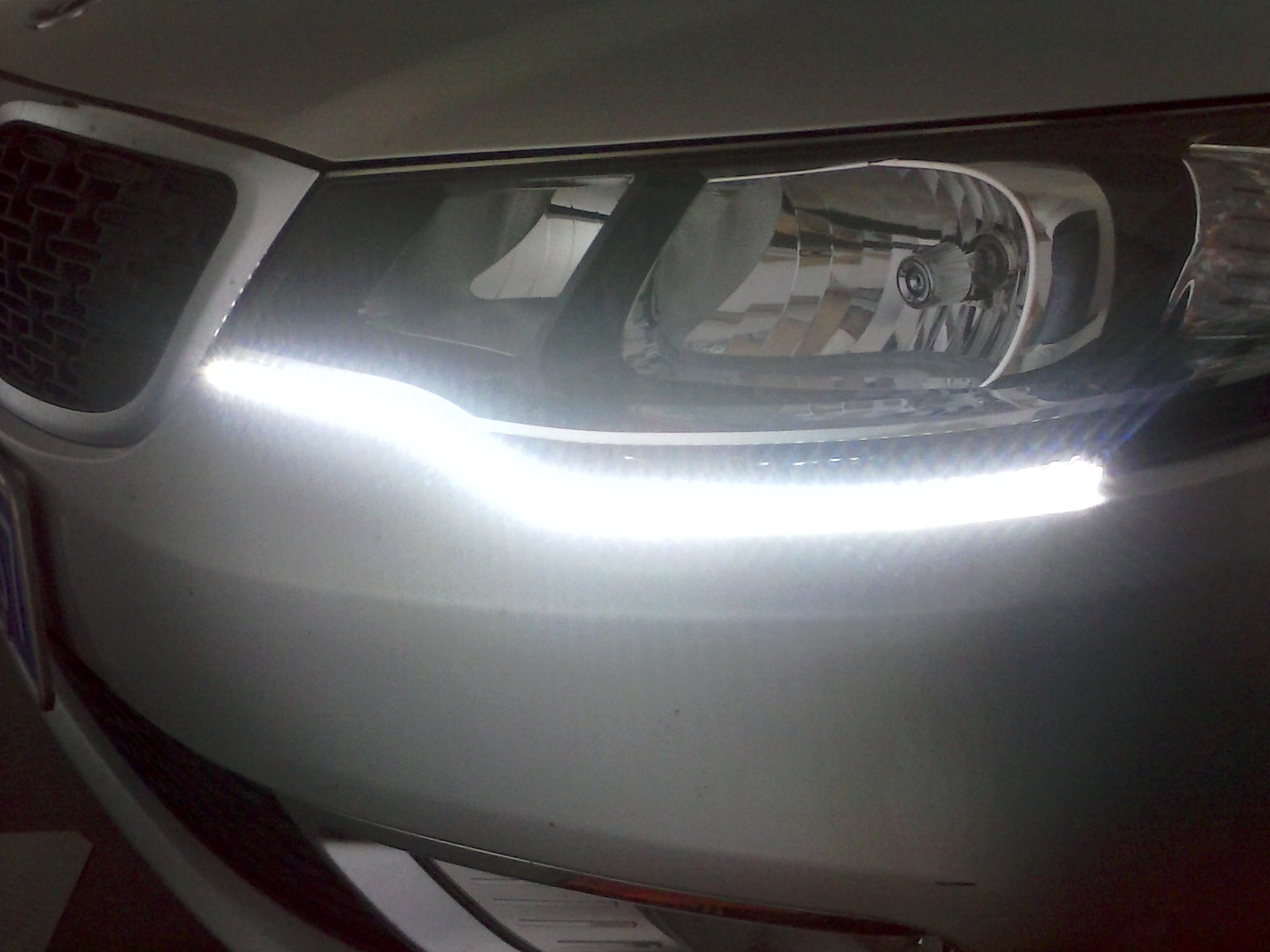 征求2014款加装led日行灯的建议