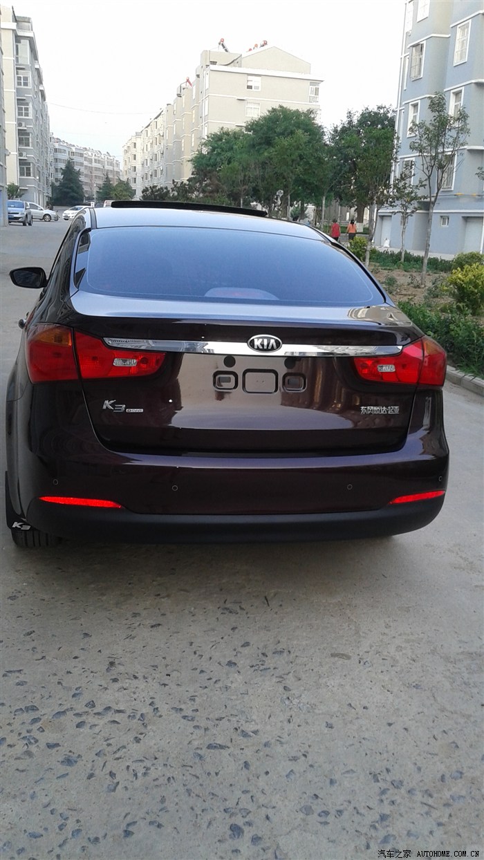 我的爱车-----k3暗樱红【内有美女.】