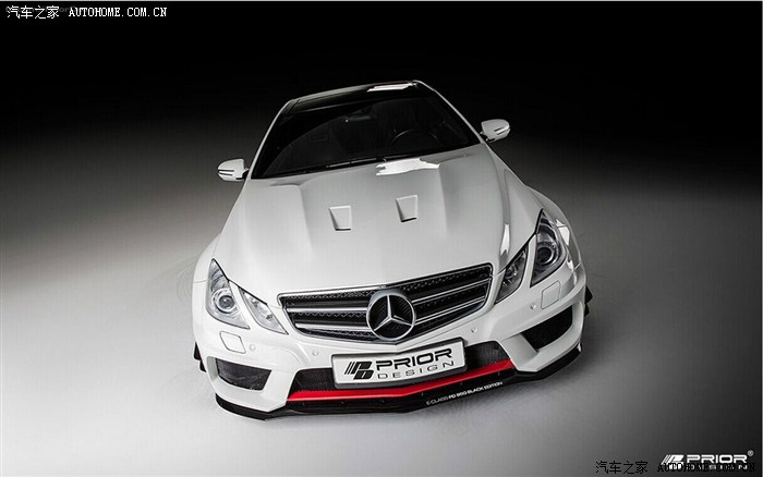 苏州e260coupe改装德国priordesignblackedition空力套件