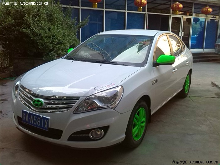 【图】花里胡哨的小悦悦——轮毂改色喷膜_悦动论坛_汽车之家论坛