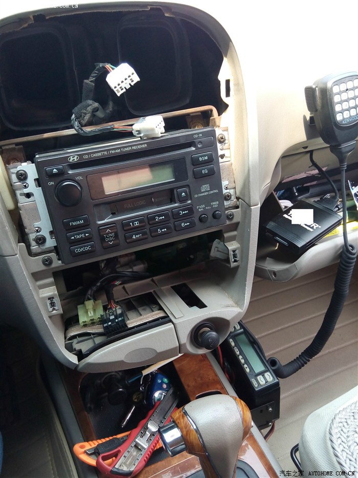 搞了一个数码碟盒给老索纳塔名驭也能使吧