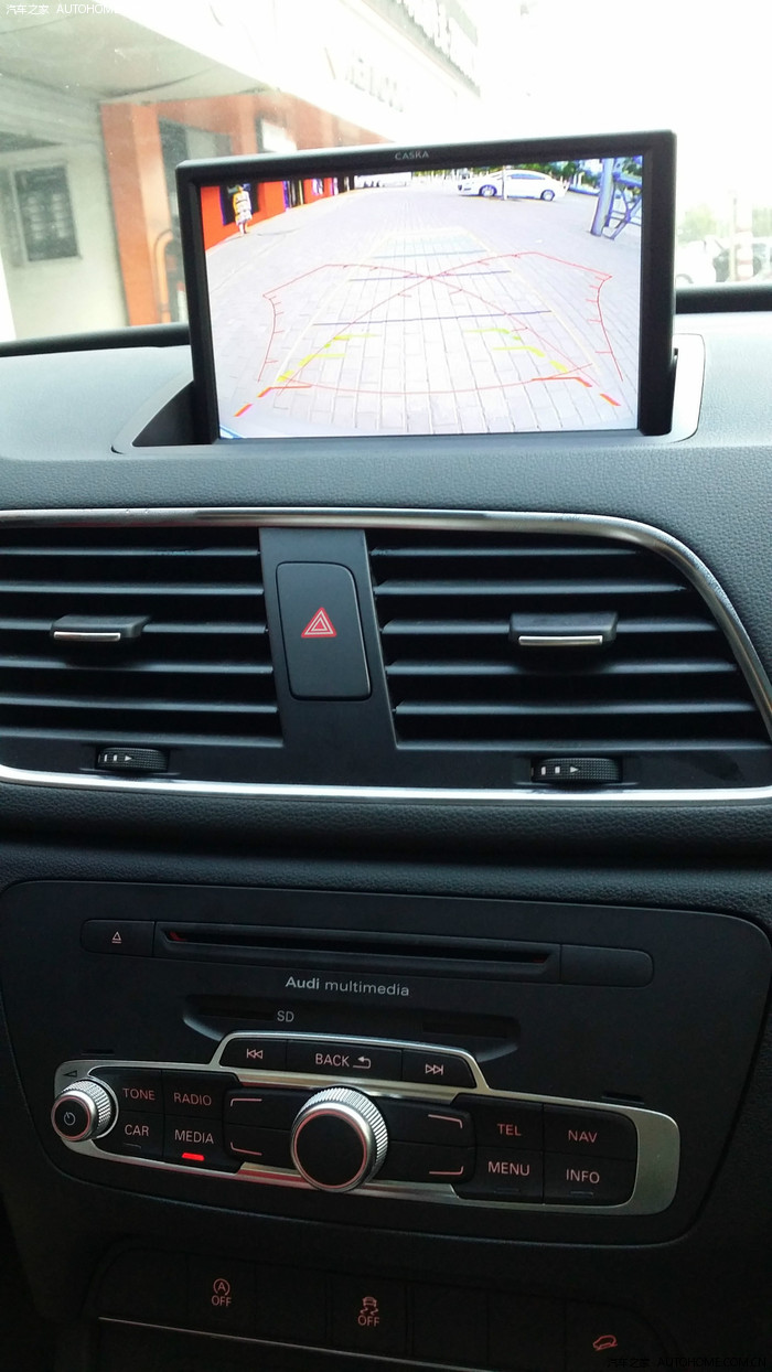 开封奥迪q3导航升级
