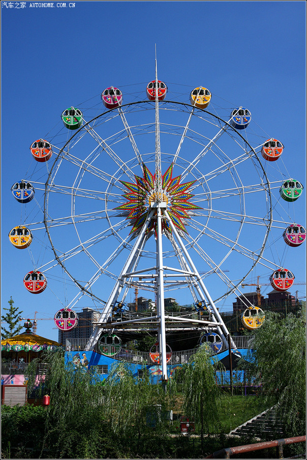 顶着烈日游汉城湖公园