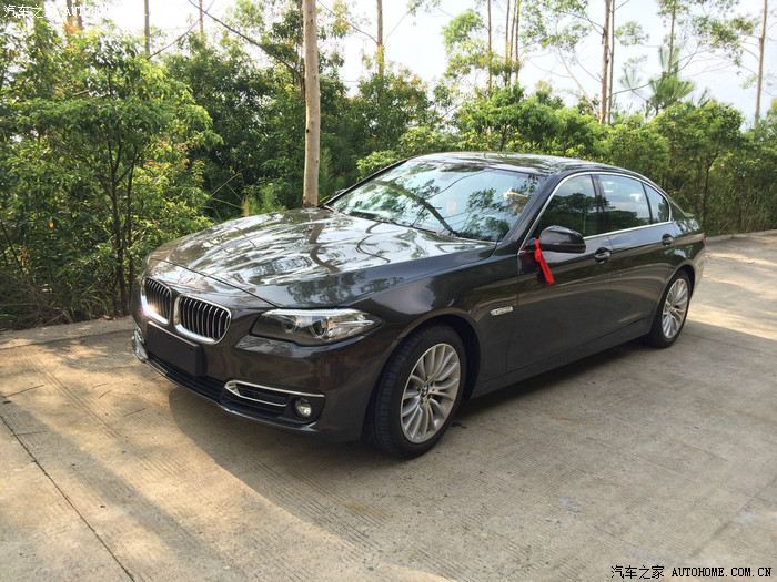 【图】525豪华巴西棕摩卡内,简单提车作业._宝马5系论坛_汽车之家论坛