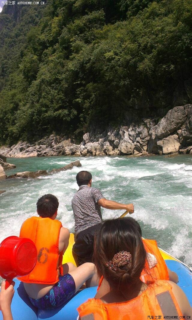 小红的消夏之旅四川达州市宣汉百里峡漂流小记