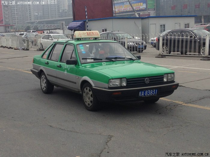 合肥的普桑出租车