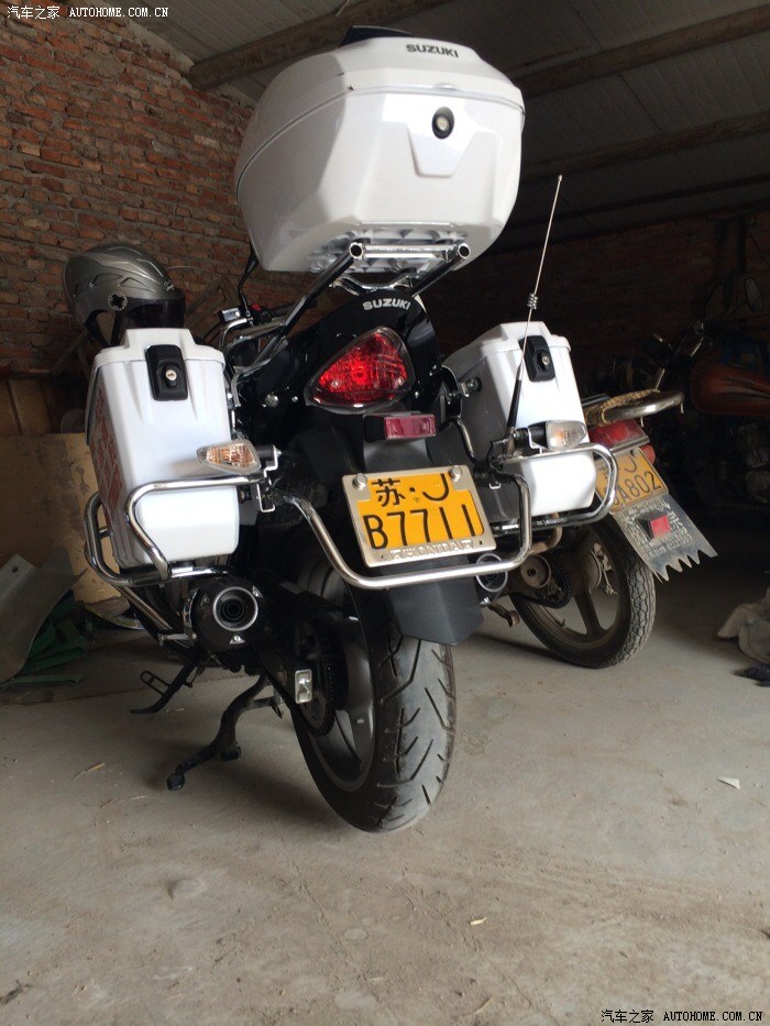 【图】豪爵铃木gw250s白色【江苏盐城首车】_摩托车论坛_汽车之家论坛
