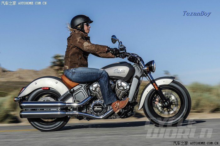 【图】秀车 - 2015款 "印第安" indian scout 中量级水冷巡航车_摩托