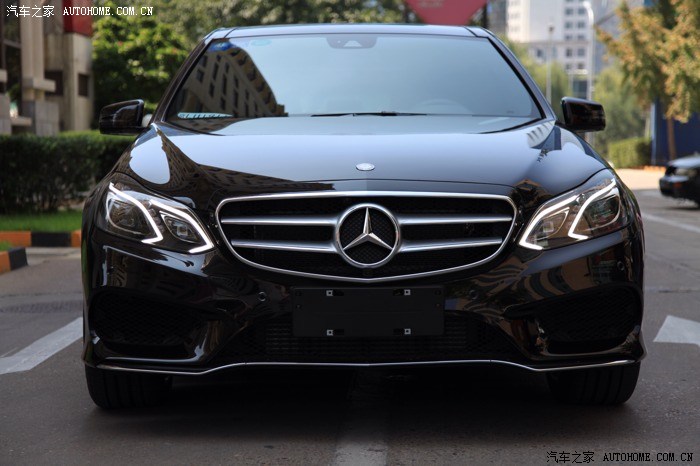大美奔驰,流光溢彩!2015款e260运豪黑棕单反写真作业