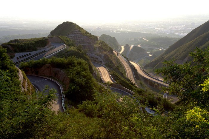 西安环山路图片