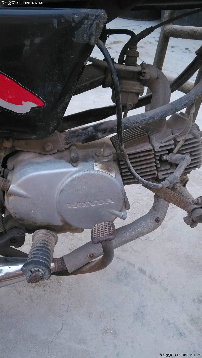 15年的天津本田天虹90立香烟不倒发动机超安静附视频图片