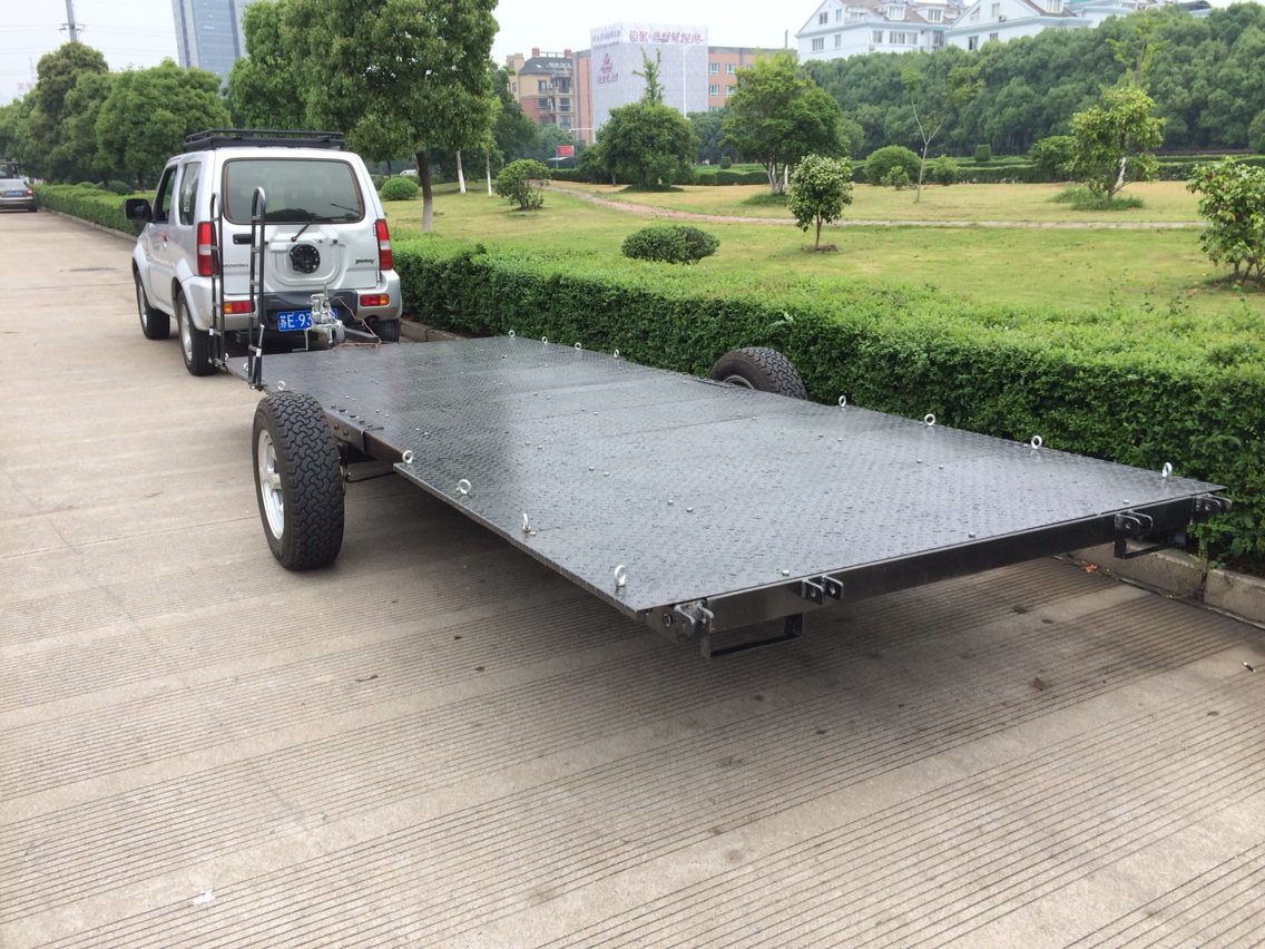 2015款吉姆尼,异常强大的拖挂能力!有图有真相!