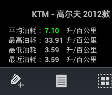 《小熊油耗》这个软件怎么看数据?