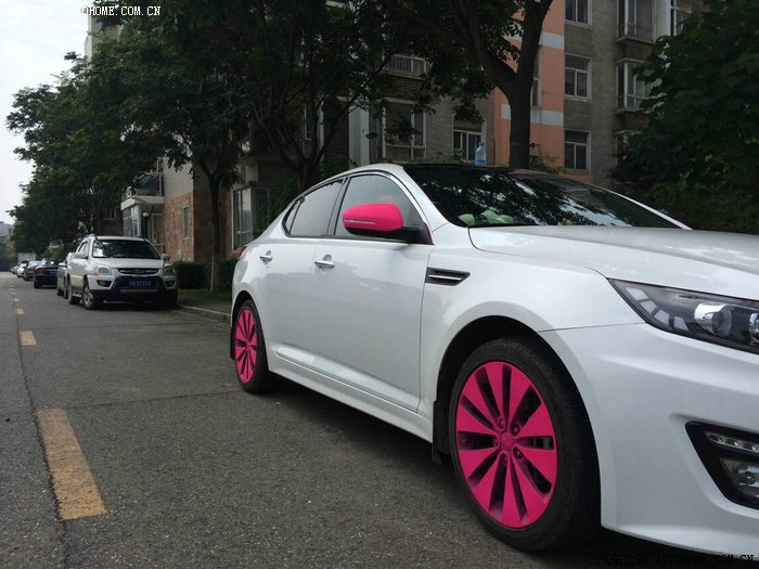 【图】武汉k5俱乐部:轮毂喷膜!_起亚k5论坛_汽车之家论坛