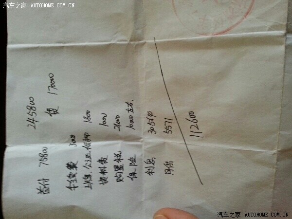 14款2.4豪华这些费用歌友们都有付么?