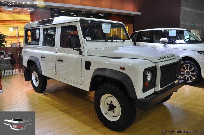 卫士110白色七座大贸手续