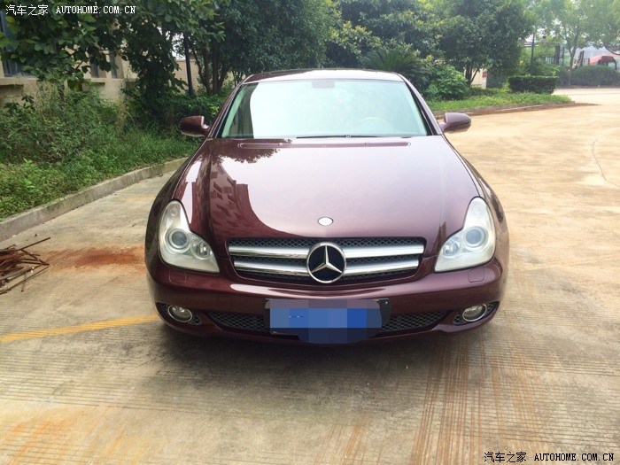 【图】10年的 酒红色cls300 出了_奔驰cls论坛_汽车之家论坛