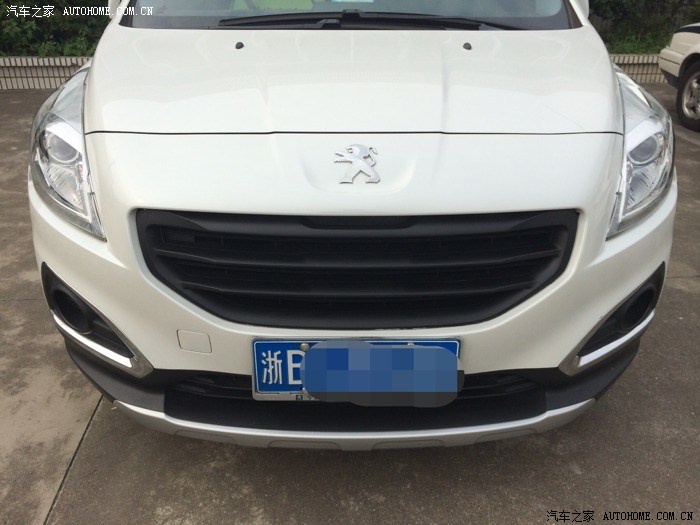 【图】diy中网喷黑～_标致3008论坛_汽车之家论坛
