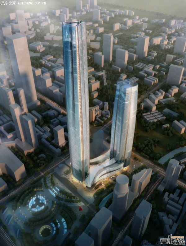 昆明将建900米高楼图片