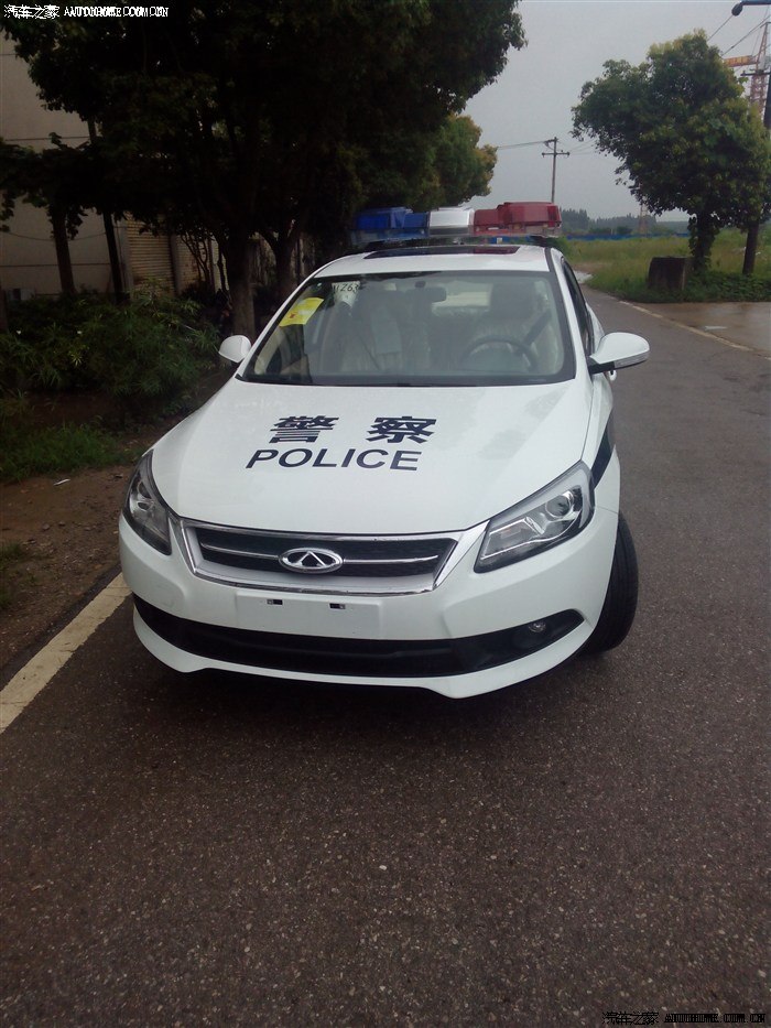 今天在合肥看到爱7警车