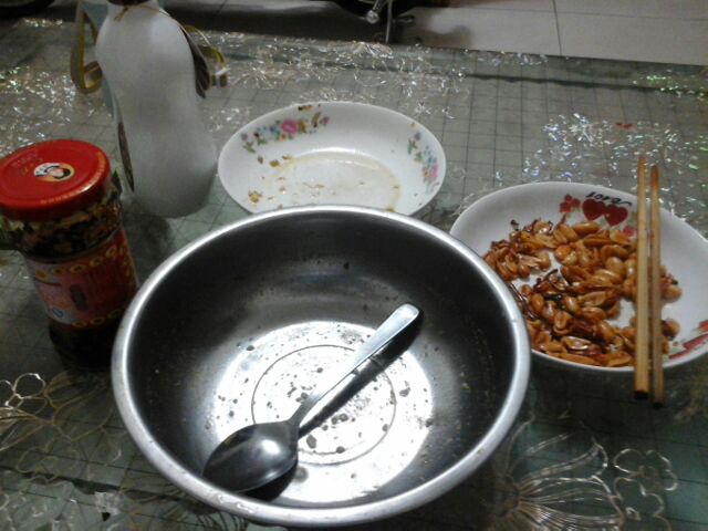 一个穷屌的晚饭