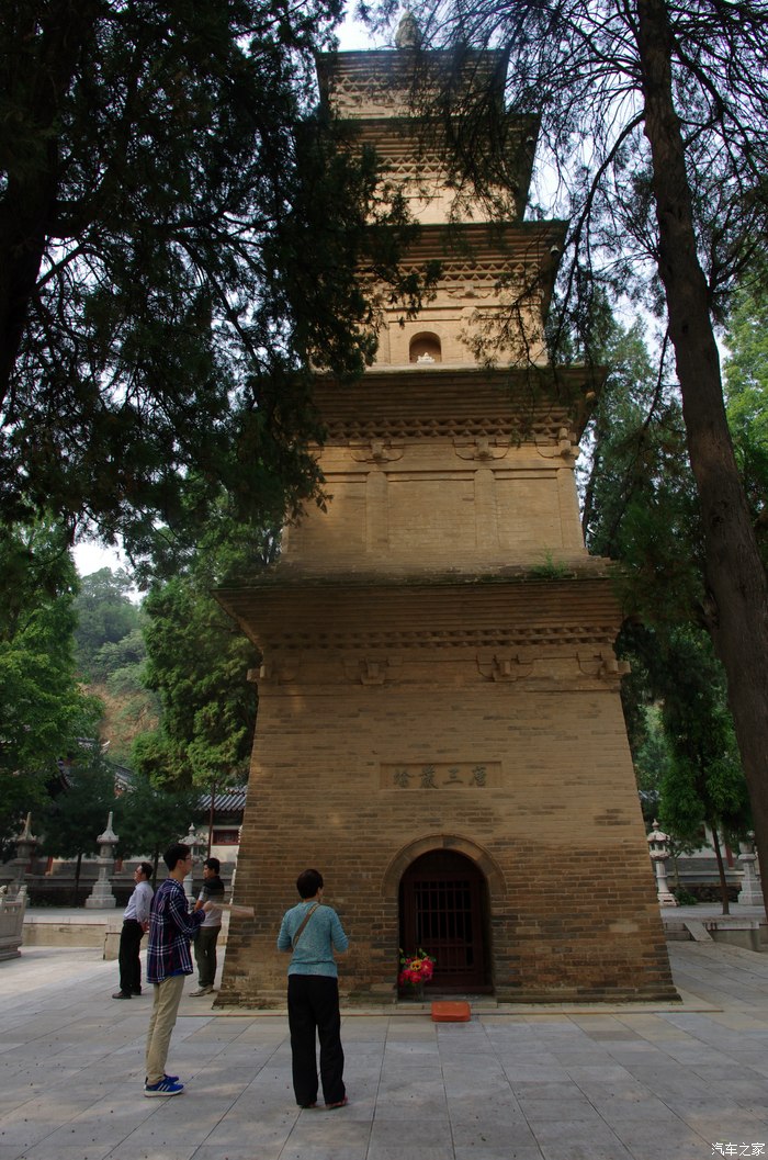 西安周边游唐风唐塔唐三藏兴国兴业兴教寺