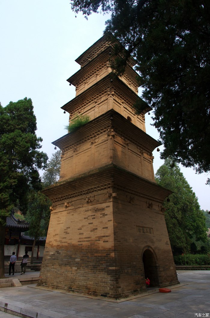 西安周边游唐风唐塔唐三藏兴国兴业兴教寺