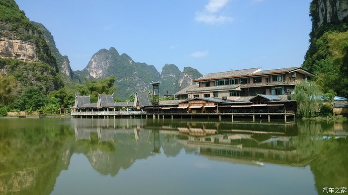 廣西十萬大山德天瀑布明仕田園山莊自駕遊