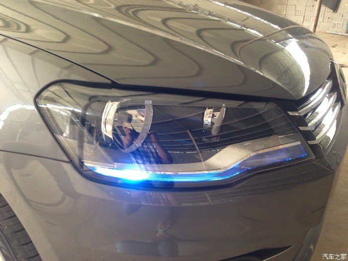 14款宝来更换示宽灯自己搞定