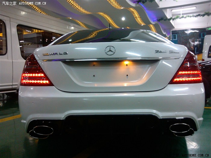 奔驰s350改装作业