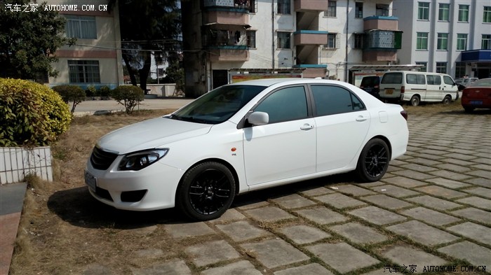 l3激情改装》全黑中网tein弹簧高流量风格17"oz轮毂res排气etc_比亚迪