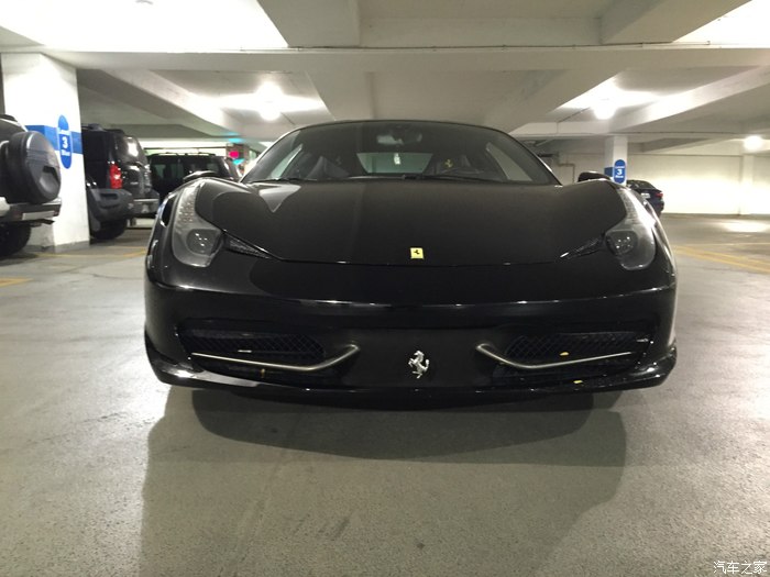 认证贴屌丝终究逆袭美国入手法拉利458italia黑色