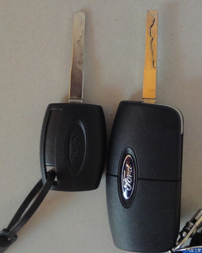 坑爹了,福特给的备用钥匙和主钥匙不同(是齿不同,不是遥控)