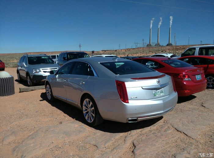 【图】美国看到银色xts,好看_凯迪拉克xts论坛_汽车之家论坛