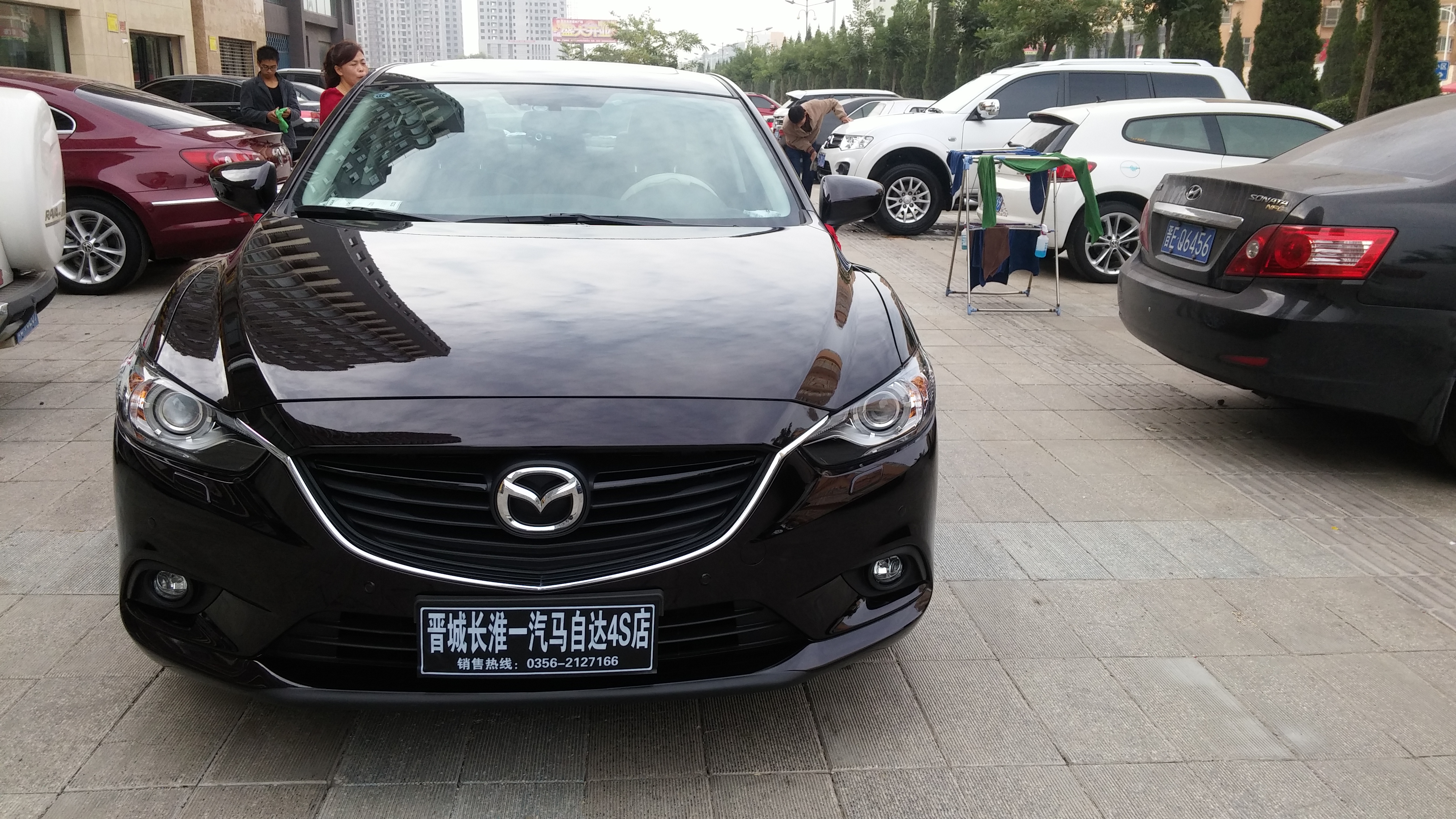 求紫檀色实车照片汽车之家没有百度也太少