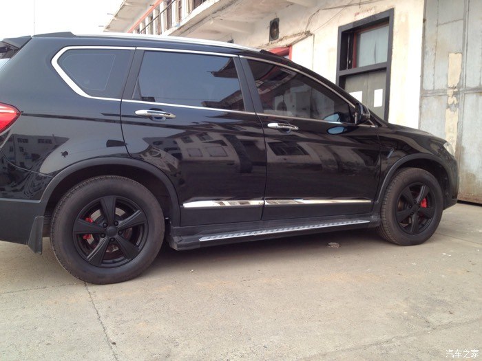 【图】运动版黑色 | 轮毂喷黑,卡钳喷红,很帅_哈弗h6论坛_汽车之家