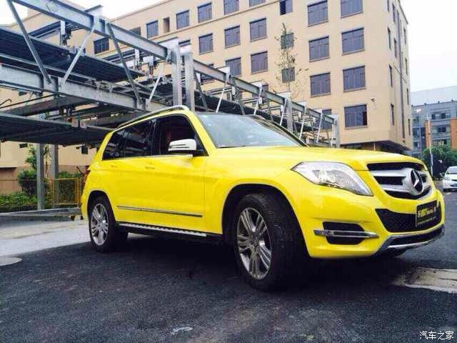 【图】时尚改色贴膜_奔驰glk级论坛_汽车之家论坛