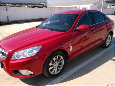 绅宝d50,合格家用车,江苏熔岩红认证