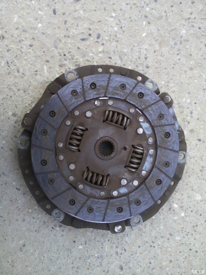 朋友刚换的法雷奥离合器