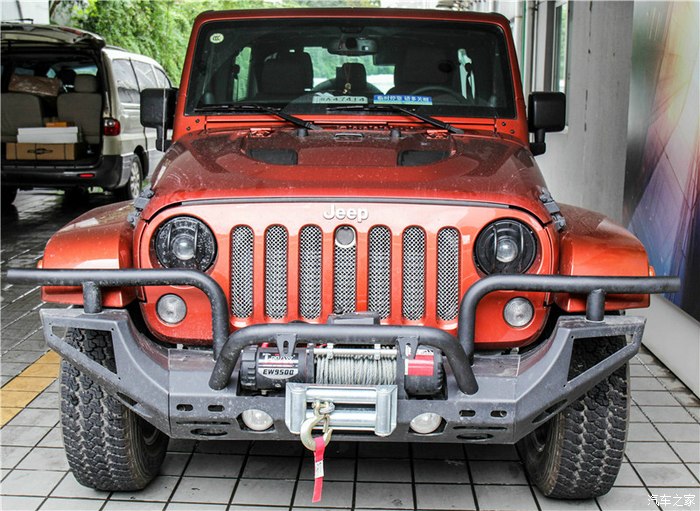 ssss店改装的柴油版28t牧马人晚