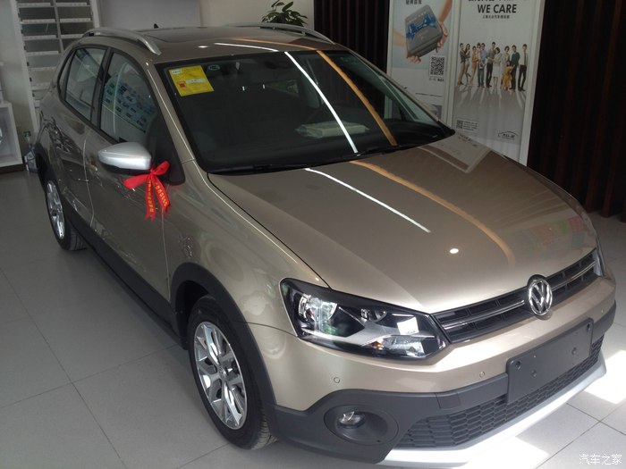 14款手动cross polo皓月金购车经历(漫长等待后改自动挡提车).